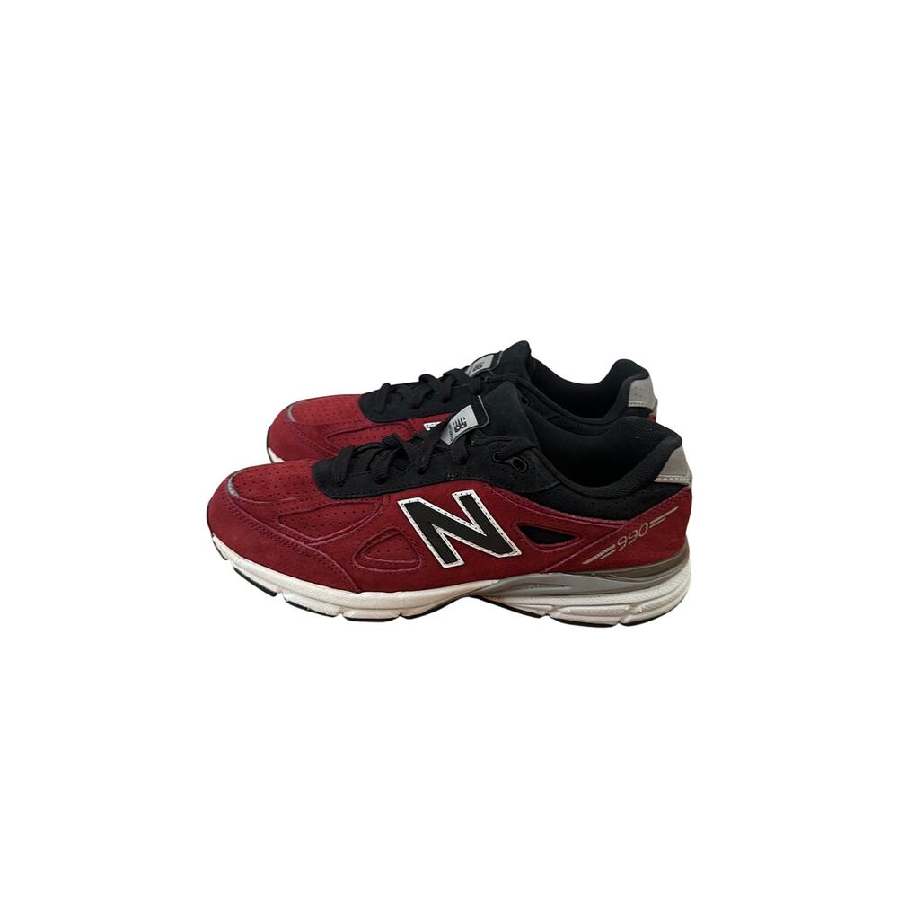 New Balance Shoes 990 V4 Burgundy Sneakers Size Women's 8.5 Men's 7